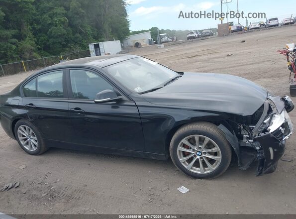 WBA8A3C56JA494754 2018 BMW 3 SERIES Black Rear interior view