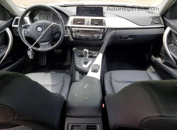 WBA8A3C5XGK688416 2016 BMW 3 SERIES Silver Widok deski rozdzielczej