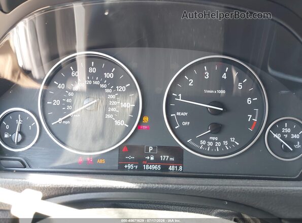 WBA8A9C51GK618824 2016 BMW 3 SERIES Белый Вид задних сидений