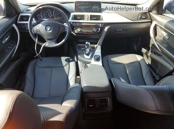 WBA8A9C53GK617383 2016 BMW 3 SERIES Черный Вид панели приборов