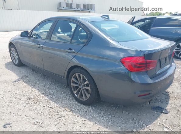 WBA8A9C53HK620382 2017 BMW 3 SERIES Blue Trasero izquierdo