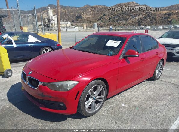 WBA8A9C58GK617668 2016 BMW 3 SERIES Red Przód lewy