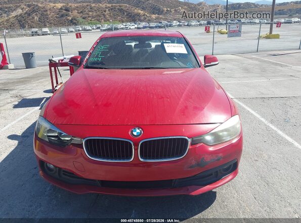 WBA8A9C58GK617668 2016 BMW 3 SERIES Red Widok zestawu wskaźników