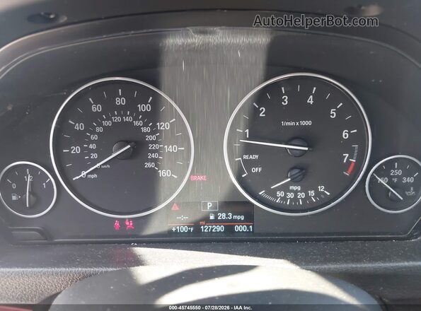 WBA8A9C58GK617668 2016 BMW 3 SERIES Red Widok tylnych siedzeń
