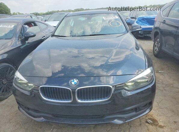 WBA8A9C5XGK616585 2016 BMW 3 SERIES Black Դիմացի տեսք