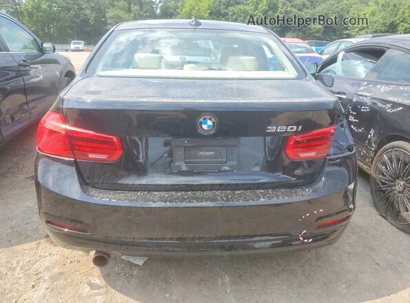 WBA8A9C5XGK616585 2016 BMW 3 SERIES Black Հետևի տեսք