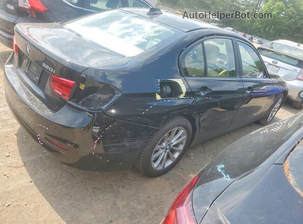 WBA8A9C5XGK616585 2016 BMW 3 SERIES Black Հետևի աջ