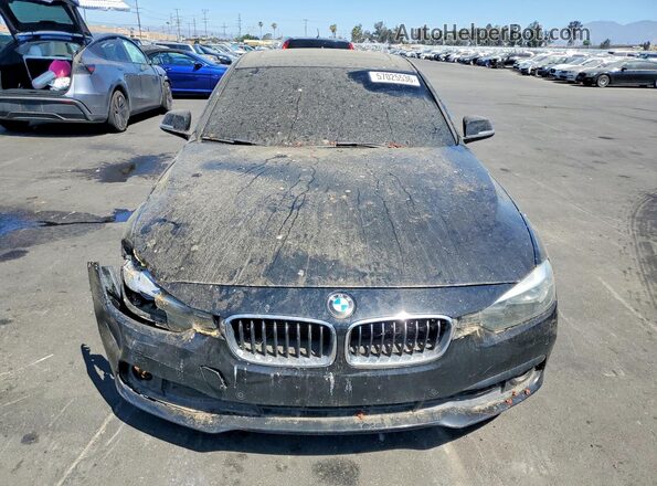 WBA8A9C5XGK617039 2016 BMW 3 SERIES Black Vista frontal
