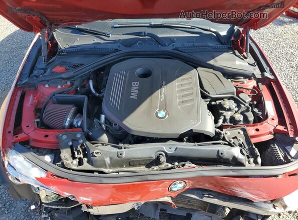 WBA8B3C55GK383631 2016 BMW 3 SERIES Red Սալոնի հետևի տեսք