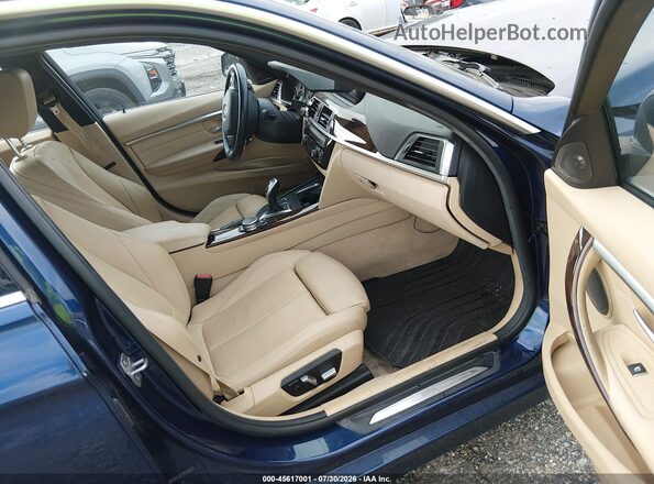 WBA8B3C55GK384178 2016 BMW 3 SERIES Blue Front interior view