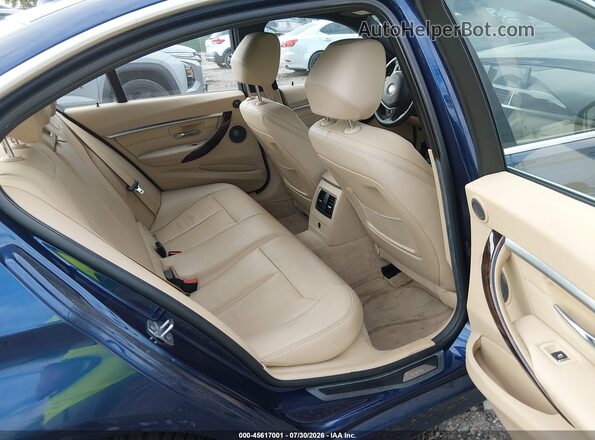 WBA8B3C55GK384178 2016 BMW 3 SERIES Blue VIN sticker view