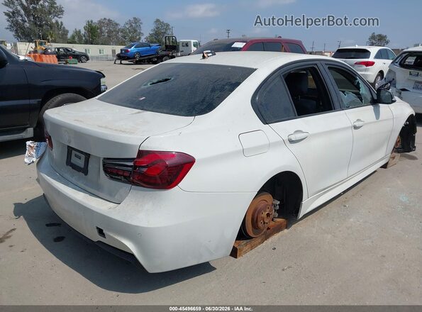 WBA8B3C56GK383248 2016 BMW 3 SERIES Белый Задняя правая четверть