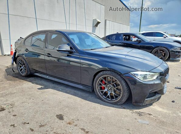 WBA8B3G3XHNU36042 2017 BMW 3 SERIES Black Front right