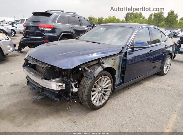 WBA8B3G54GNT62522 2016 BMW 3 SERIES Blue Front left