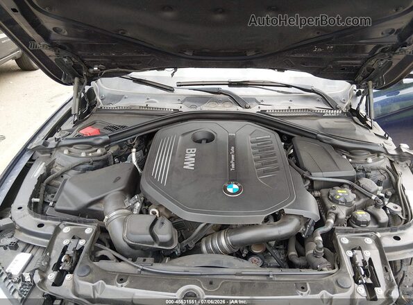 WBA8B3G54GNT62522 2016 BMW 3 SERIES Blue Rear view