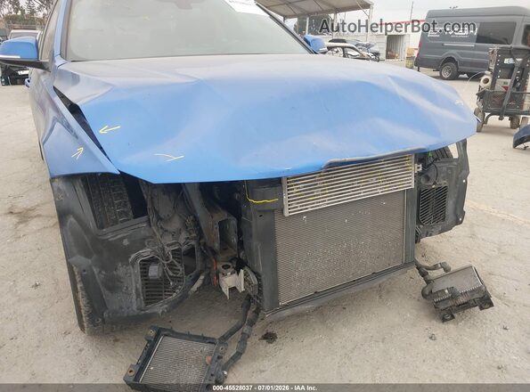 WBA8B3G59GNT92809 2016 BMW 3 SERIES Blue Widok z przodu