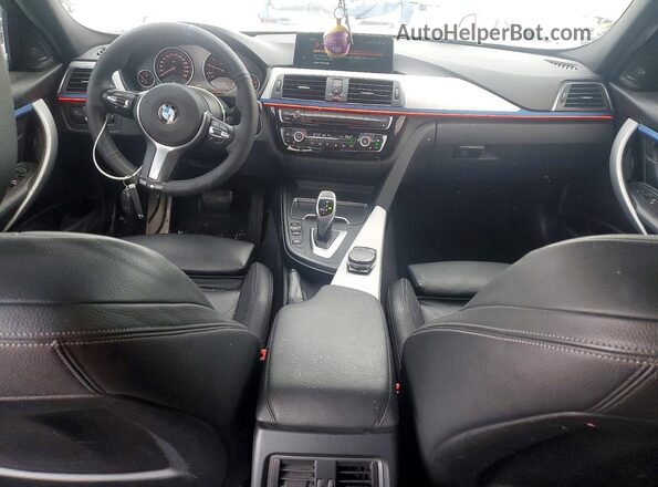 WBA8B7C56GK702896 2016 BMW 3 SERIES Silver Dashboard view