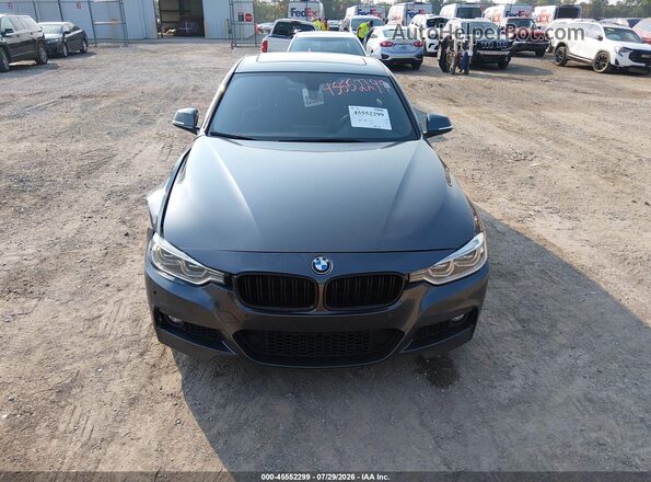 WBA8B7G50GNT14779 2016 BMW 3 SERIES Gray Սարքավորումների վահանակի տեսք