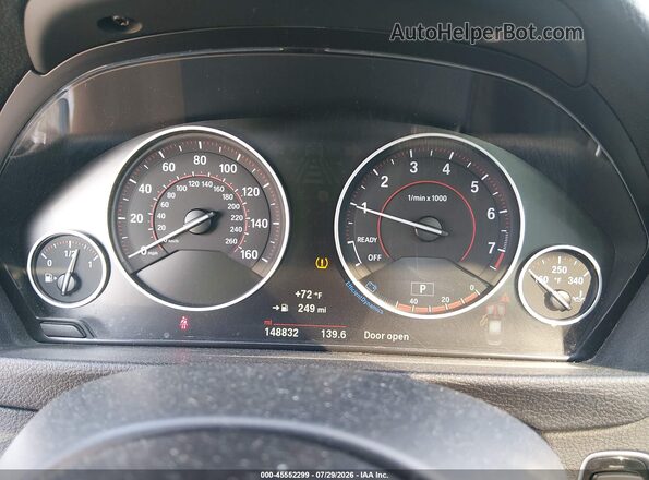 WBA8B7G50GNT14779 2016 BMW 3 SERIES Gray Հետևի նստատեղերի տեսք
