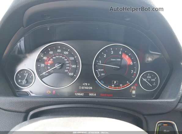 WBA8B7G53GNT95244 2016 BMW 3 SERIES Silver Vista de los asientos traseros
