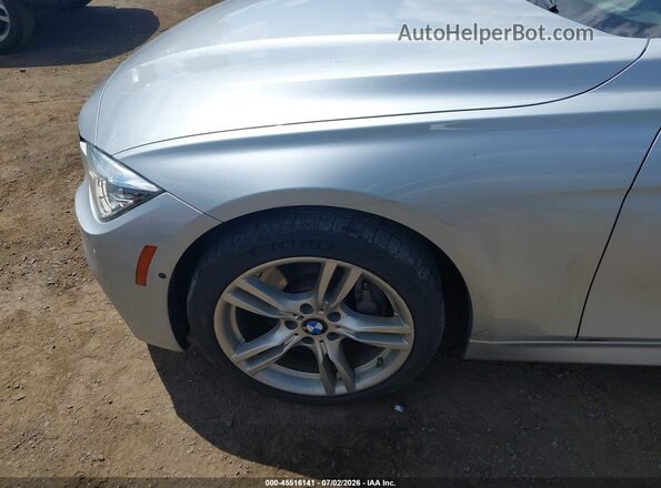 WBA8B7G53GNT95244 2016 BMW 3 SERIES Silver Vista frontal