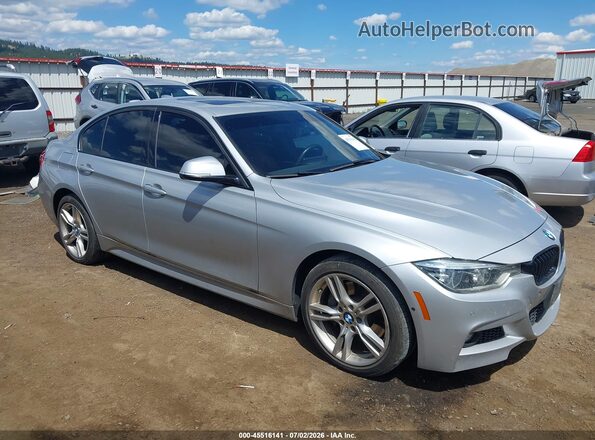 WBA8B7G53GNT95244 2016 BMW 3 SERIES Silver Vista interior trasera