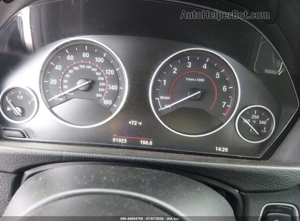 WBA8B7G56GNT14284 2016 BMW 3 SERIES Gray Widok tylnych siedzeń