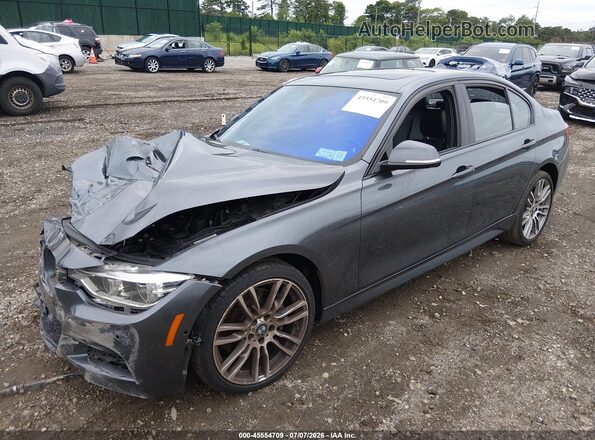 WBA8B7G56GNT14284 2016 BMW 3 SERIES Gray Przód lewy