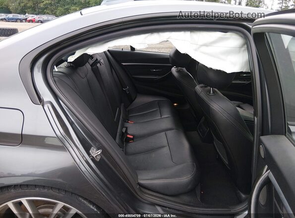WBA8B7G56GNT14284 2016 BMW 3 SERIES Gray Widok naklejki z numerem VIN