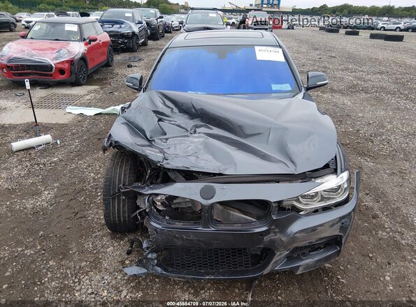 WBA8B7G56GNT14284 2016 BMW 3 SERIES Gray Widok deski rozdzielczej