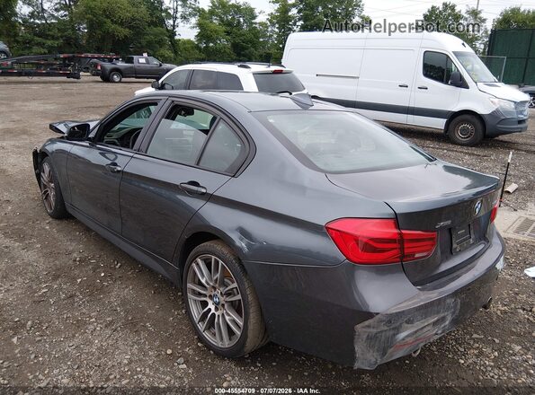 WBA8B7G56GNT14284 2016 BMW 3 SERIES Gray Tył lewy