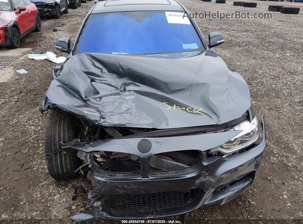 WBA8B7G56GNT14284 2016 BMW 3 SERIES Gray Widok z tyłu