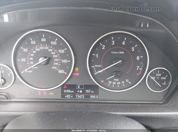 WBA8B7G57GNT70671 2016 BMW 3 SERIES Dark Blue Widok tylnych siedzeń