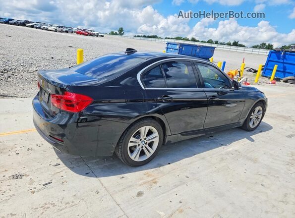 WBA8B9C34HK885159 2017 BMW 3 SERIES Black Tył prawy