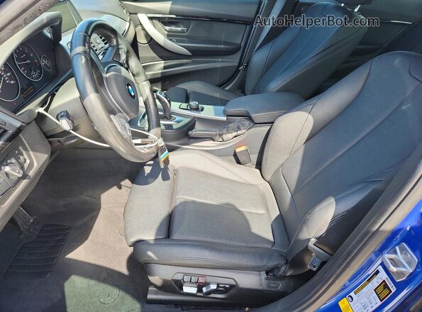 WBA8B9C39HK886131 2017 BMW 3 SERIES Blue Սալոնի դիմացի տեսք