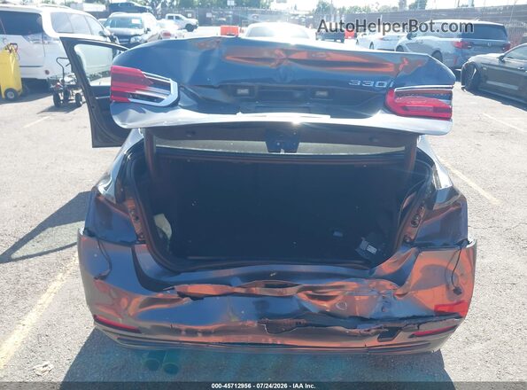 WBA8B9C52JEE82256 2018 BMW 3 SERIES Gray Vista frontal