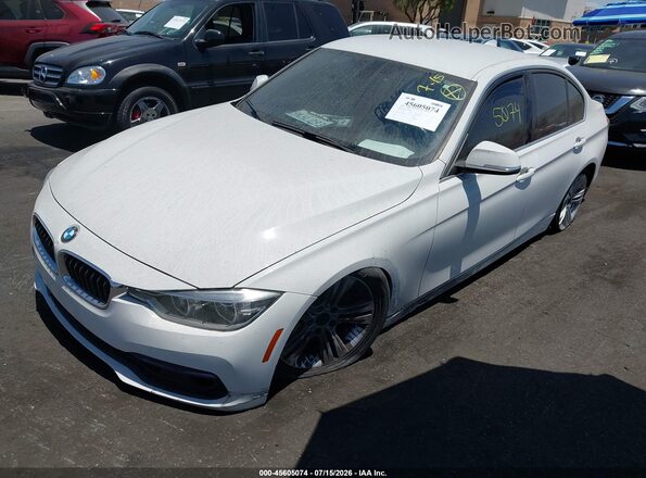 WBA8B9C5XJEE80948 2018 BMW 3 SERIES White Vista tres cuartos delantera izquierda