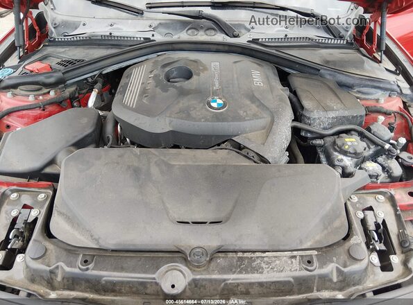 WBA8B9G32HNU52349 2017 BMW 3 SERIES Красный Вид сзади