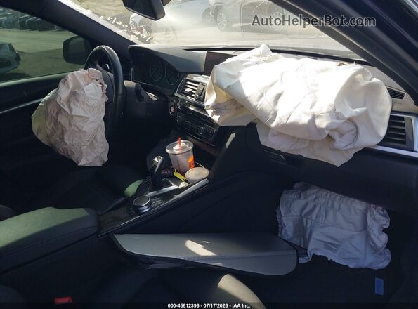 WBA8B9G34HNU55804 2017 BMW 3 SERIES Blue Front interior view