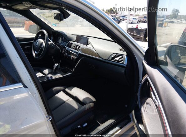 WBA8B9G34HNU57228 2017 BMW 3 SERIES White Front interior view