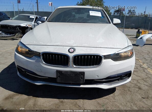 WBA8B9G34HNU57228 2017 BMW 3 SERIES White Front view