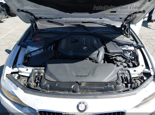WBA8B9G34HNU57228 2017 BMW 3 SERIES White Rear view