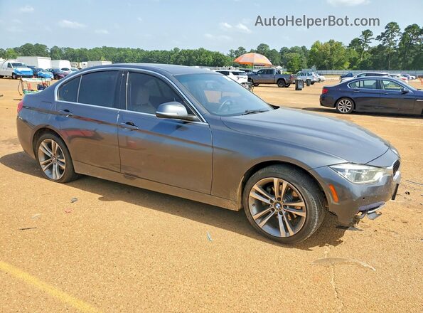 WBA8B9G35HNU54841 2022 BMW 3 SERIES Gray Front right
