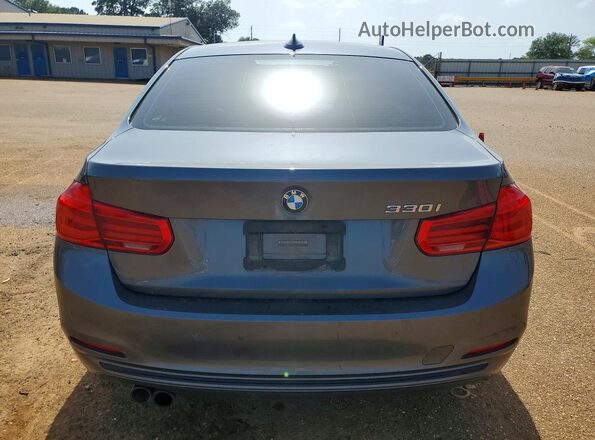 WBA8B9G35HNU54841 2022 BMW 3 SERIES Gray Rear view
