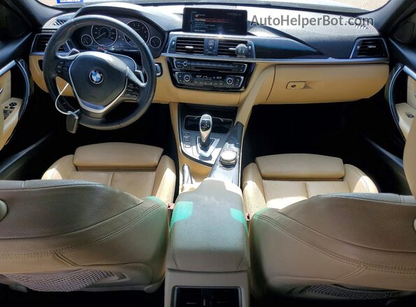 WBA8B9G35HNU54841 2022 BMW 3 SERIES Gray Dashboard view