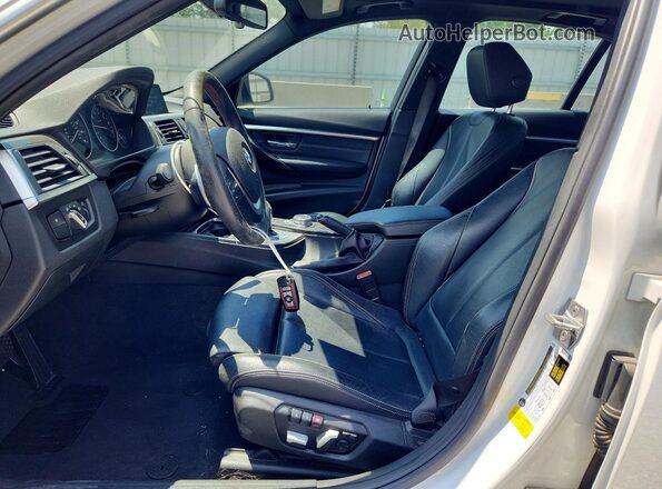 WBA8B9G35HNU55150 2017 BMW 3 SERIES White Front interior view