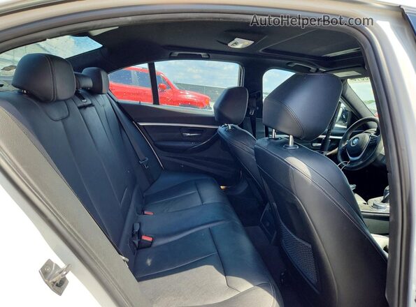 WBA8B9G35HNU55150 2017 BMW 3 SERIES White Rear seats view