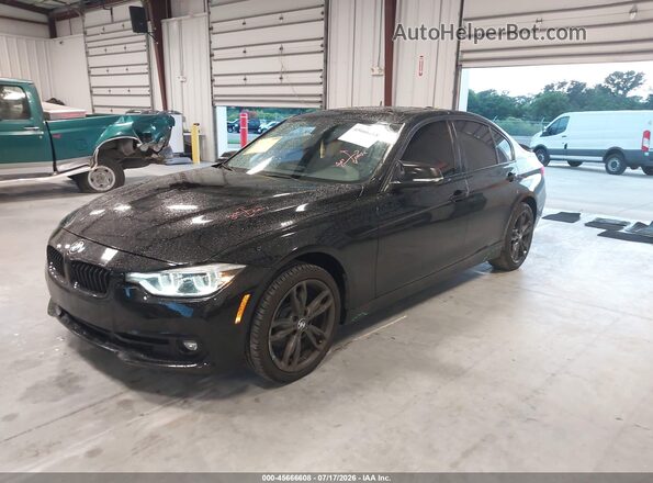 WBA8B9G38HNU55188 2017 BMW 3 SERIES Черный Передняя левая четверть