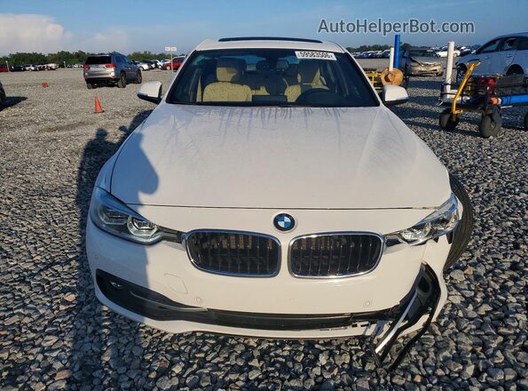 WBA8B9G51JNU98262 2018 BMW 3 SERIES White Front view
