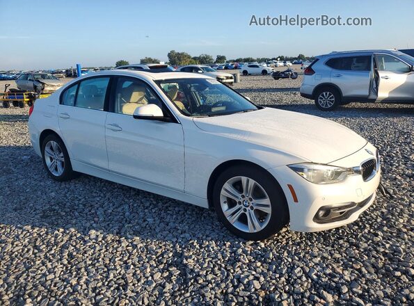 WBA8B9G51JNU98262 2018 BMW 3 SERIES White Front right